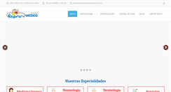 Desktop Screenshot of centromedicorespirar.com