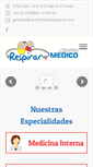 Mobile Screenshot of centromedicorespirar.com